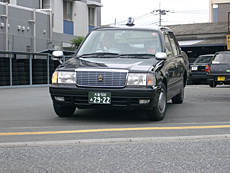 埼玉交通のタクシー出庫